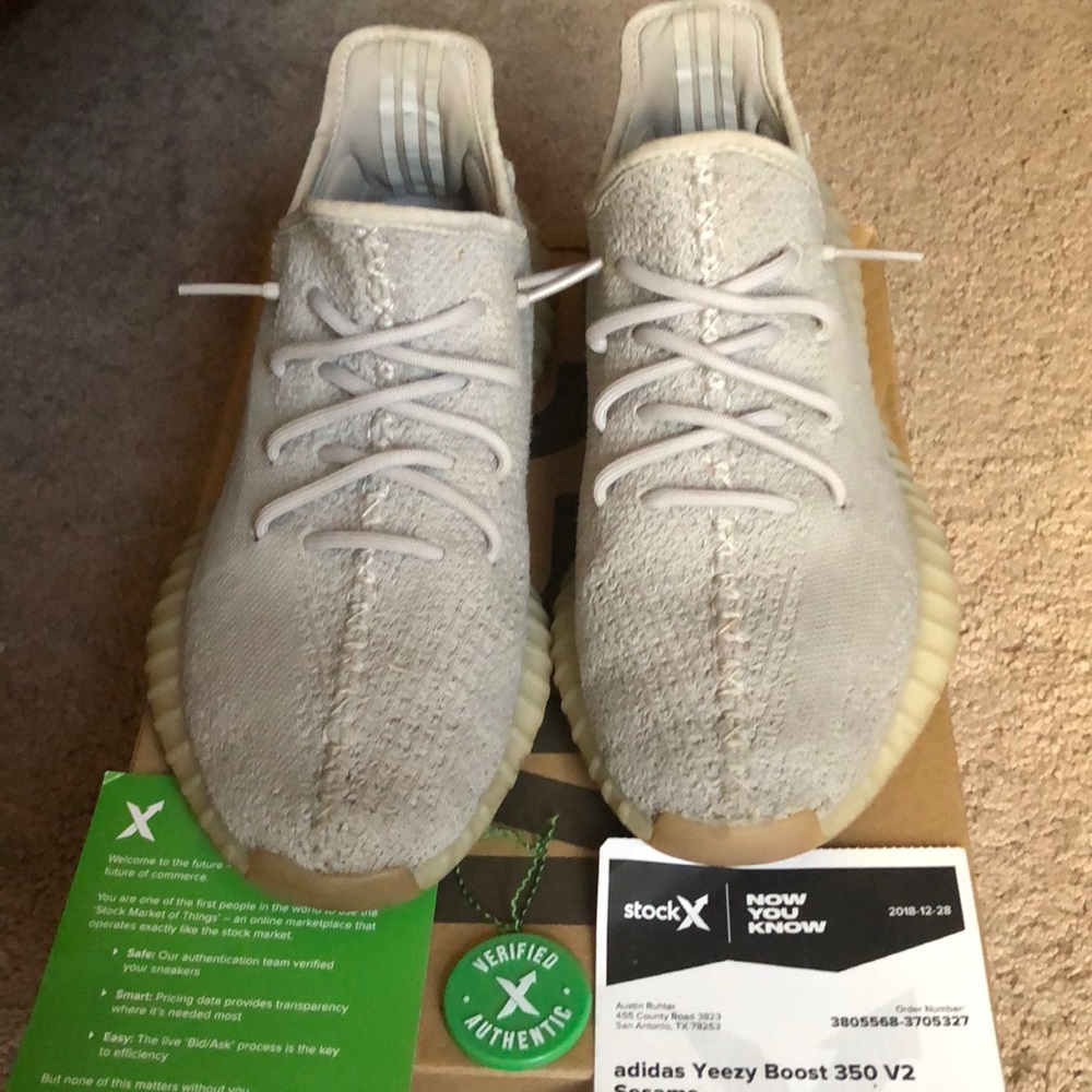 Yeezys sesames